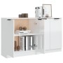Sideboards 2 Einheiten aus glänzend weißem Sperrholz 60x30x70 cm von vidaXL, Sideboards - Ref: Foro24-3115776, Preis: 155,94 ...