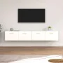 Wandschränke 2 Stück weißes Sperrholz 100x36,5x35 cm von vidaXL, Schließfächer und Lagerschränke - Ref: Foro24-3115660, Preis...