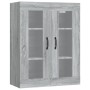 Sonoma grauer hängender Wandschrank 69,5x34x90 cm von vidaXL, Sideboards - Ref: Foro24-817391, Preis: 74,52 €, Rabatt: %