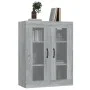 Armario de pared colgante gris Sonoma 69,5x34x90 cm de vidaXL, Aparadores - Ref: Foro24-817391, Precio: 73,51 €, Descuento: %