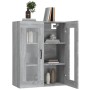 Armario de pared colgante gris Sonoma 69,5x34x90 cm de vidaXL, Aparadores - Ref: Foro24-817391, Precio: 74,43 €, Descuento: %