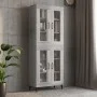 Sonoma gray hanging wall cabinet 69.5x34x90 cm by vidaXL, Sideboards - Ref: Foro24-817391, Price: 73,51 €, Discount: %