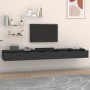 Wandschränke 2 Stück schwarzes Sperrholz 102x30x20 cm von vidaXL, Regale und Regale - Ref: Foro24-3115901, Preis: 154,61 €, R...
