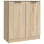 Aparadores 3 piezas madera contrachapada color roble sonoma de vidaXL, Aparadores - Ref: Foro24-3115838, Precio: 172,15 €, De...
