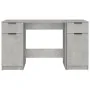 Concrete gray plywood desk with side cabinet by vidaXL, Desks - Ref: Foro24-3115911, Price: 142,09 €, Discount: %