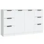 Sideboards 3 Stück Sperrholz weiß von vidaXL, Sideboards - Ref: Foro24-3115836, Preis: 167,57 €, Rabatt: %
