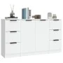 Sideboards 3 Stück Sperrholz weiß von vidaXL, Sideboards - Ref: Foro24-3115836, Preis: 167,57 €, Rabatt: %