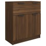 Eiche braun Sperrholz Anrichte 3 Stück von vidaXL, Sideboards - Ref: Foro24-3115803, Preis: 227,72 €, Rabatt: %
