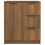 Sideboards 2 Stück braunes Eichensperrholz 60x30x70 cm von vidaXL, Sideboards - Ref: Foro24-3115795, Preis: 156,42 €, Rabatt: %