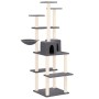 Cat scratching post with dark gray sisal posts 167 cm by vidaXL, Cat furniture - Ref: Foro24-171611, Price: 72,98 €, Discount: %