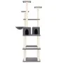 Cat scratching post with dark gray sisal posts 167 cm by vidaXL, Cat furniture - Ref: Foro24-171611, Price: 75,41 €, Discount: %