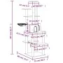 Katzenkratzbaum mit dunkelgrauen Sisalstämmen, 167 cm von vidaXL, Katzenmöbel - Ref: Foro24-171611, Preis: 75,52 €, Rabatt: %