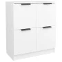 Sideboards 2 Einheiten aus weißem Sperrholz 60x30x70 cm von vidaXL, Sideboards - Ref: Foro24-3115804, Preis: 121,81 €, Rabatt: %