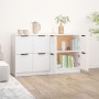 Sideboards 2 Einheiten aus weißem Sperrholz 60x30x70 cm von vidaXL, Sideboards - Ref: Foro24-3115804, Preis: 123,66 €, Rabatt: %
