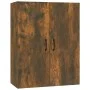 Engineered wood hanging cabinet smoked oak 69.5x34x90 cm by vidaXL, Lockers and storage cabinets - Ref: Foro24-817384, Price:...