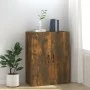 Engineered wood hanging cabinet smoked oak 69.5x34x90 cm by vidaXL, Lockers and storage cabinets - Ref: Foro24-817384, Price:...