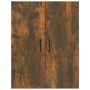Hängeschrank aus Holzwerkstoff, geräucherte Eiche, 69,5 x 34 x 90 cm von vidaXL, Schließfächer und Lagerschränke - Ref: Foro2...