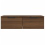 Wandschränke 2 Stück Eichenbraunsperrholz 68x30x20 cm von vidaXL, Regale und Regale - Ref: Foro24-3115899, Preis: 132,18 €, R...