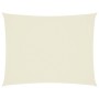 Toldo de vela rectangular tela Oxford color crema 2x3 m