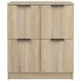 Sideboards 2 Stück Sonoma-Eichensperrholz 60x30x70 cm von vidaXL, Sideboards - Ref: Foro24-3115806, Preis: 134,69 €, Rabatt: %