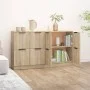 Sideboards 2 Stück Sonoma-Eichensperrholz 60x30x70 cm von vidaXL, Sideboards - Ref: Foro24-3115806, Preis: 134,69 €, Rabatt: %