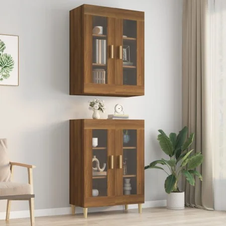 Sonoma oak wall hanging cabinet 69.5x34x90 cm by vidaXL, Sideboards - Ref: Foro24-817389, Price: 86,32 €, Discount: %