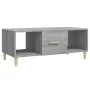 Mesa de centro madera contrachapada gris Sonoma 102x50x40 cm de vidaXL, Mesas de centro - Ref: Foro24-817526, Precio: 54,93 €...
