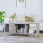 Mesa de centro madera contrachapada gris Sonoma 102x50x40 cm de vidaXL, Mesas de centro - Ref: Foro24-817526, Precio: 54,93 €...
