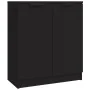 Aparadores 3 piezas madera contrachapada negro de vidaXL, Aparadores - Ref: Foro24-3115837, Precio: 169,32 €, Descuento: %