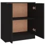 Aparadores 3 piezas madera contrachapada negro de vidaXL, Aparadores - Ref: Foro24-3115837, Precio: 169,32 €, Descuento: %