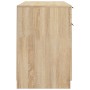 Schreibtisch und Sideboard aus Eichensperrholz Sonoma von vidaXL, Schreibtische - Ref: Foro24-3115910, Preis: 172,74 €, Rabat...