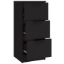 Sideboards 3 Stück schwarzes Sperrholz von vidaXL, Sideboards - Ref: Foro24-3115837, Preis: 172,45 €, Rabatt: %