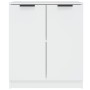 Aparadores 2 uds madera contrachapada blanco 60x30x70 cm de vidaXL, Aparadores - Ref: Foro24-3115772, Precio: 128,83 €, Descu...