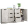 Sideboards 2 Stück Beton grau Sperrholz 60x30x70 cm von vidaXL, Sideboards - Ref: Foro24-3115791, Preis: 127,57 €, Rabatt: %