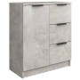 Sideboards 2 Stück Beton grau Sperrholz 60x30x70 cm von vidaXL, Sideboards - Ref: Foro24-3115791, Preis: 127,57 €, Rabatt: %