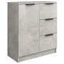 Sideboards 2 units plywood gray concrete 60x30x70 cm by vidaXL, Sideboards - Ref: Foro24-3115791, Price: 126,52 €, Discount: %