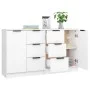 Sideboards 2 Stück weißes Sperrholz 60x30x70 cm von vidaXL, Sideboards - Ref: Foro24-3115788, Preis: 173,44 €, Rabatt: %