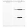 Sideboards 2 Stück weißes Sperrholz 60x30x70 cm von vidaXL, Sideboards - Ref: Foro24-3115788, Preis: 173,44 €, Rabatt: %