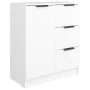 Sideboards 2 Stück weißes Sperrholz 60x30x70 cm von vidaXL, Sideboards - Ref: Foro24-3115788, Preis: 173,44 €, Rabatt: %