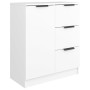 Sideboards 2 Stück weißes Sperrholz 60x30x70 cm von vidaXL, Sideboards - Ref: Foro24-3115788, Preis: 166,71 €, Rabatt: %