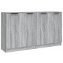 Sideboards 2 pcs Sonoma gray plywood 60x30x70 cm by vidaXL, Sideboards - Ref: Foro24-3115778, Price: 134,59 €, Discount: %
