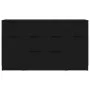 3-teiliges Sideboard-Set aus schwarzem Sperrholz von vidaXL, Sideboards - Ref: Foro24-3115821, Preis: 170,57 €, Rabatt: %