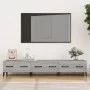 Sonoma gray plywood TV cabinet 150x34.5x30 cm by vidaXL, TV Furniture - Ref: Foro24-817511, Price: 77,02 €, Discount: %