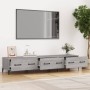 TV-Schrank aus grauem Sonoma-Sperrholz, 150 x 34,5 x 30 cm von vidaXL, TV-Möbel - Ref: Foro24-817511, Preis: 77,94 €, Rabatt: %