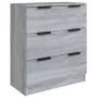 3-teiliges Sideboard aus grauem Sonoma-Sperrholz von vidaXL, Sideboards - Ref: Foro24-3115802, Preis: 241,27 €, Rabatt: %