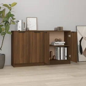 Sideboards 2 Stück Eiche braun Sperrholz 60x30x70 cm von vidaXL, Sideboards - Ref: Foro24-3115779, Preis: 138,50 €, Rabatt: %