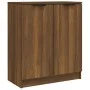 Display cabinets 2 units plywood oak brown 60x30x70 cm by vidaXL, Sideboards - Ref: Foro24-3115779, Price: 138,50 €, Discount: %