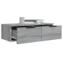 Wandschränke 2 Stk. Sonoma graues Sperrholz 68x30x20 cm von vidaXL, Regale und Regale - Ref: Foro24-3115898, Preis: 75,43 €, ...