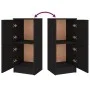 Sideboards 3 Stück schwarzes Sperrholz von vidaXL, Sideboards - Ref: Foro24-3115845, Preis: 145,58 €, Rabatt: %