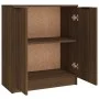 Sideboards 3 pieces plywood brown oak by vidaXL, Sideboards - Ref: Foro24-3115843, Price: 180,81 €, Discount: %